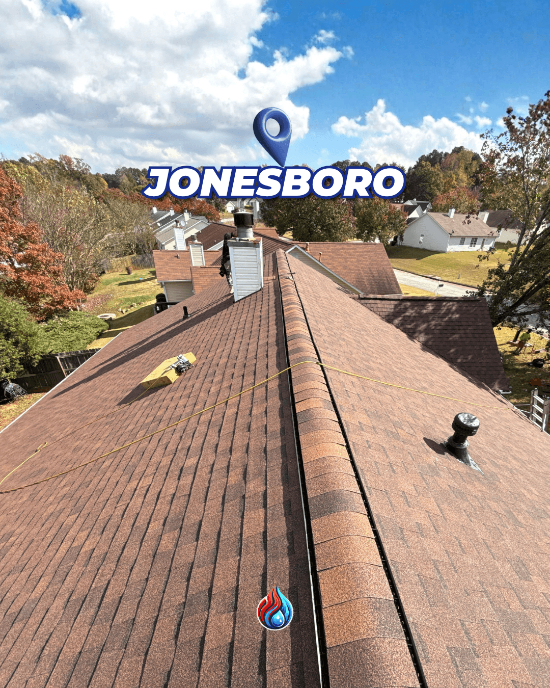 Jonesboro home, fully protected!