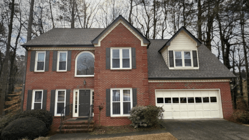 Another successful roof replacement in Snellville, GA.